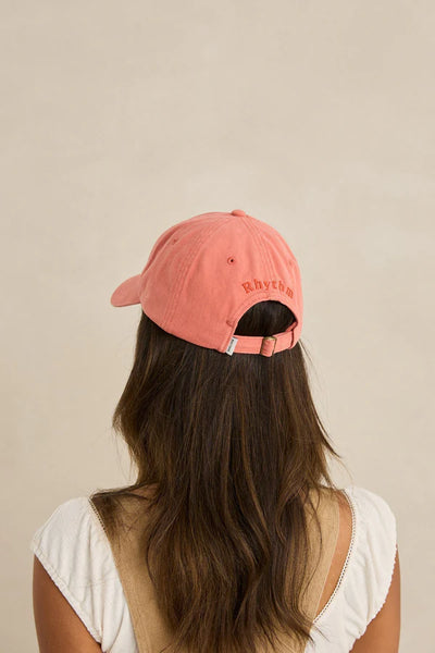 Melia Twill Cap dusty red