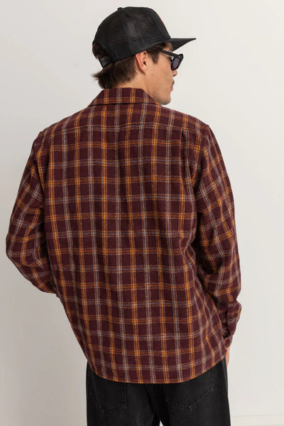 Check Ls Shirt (wine)