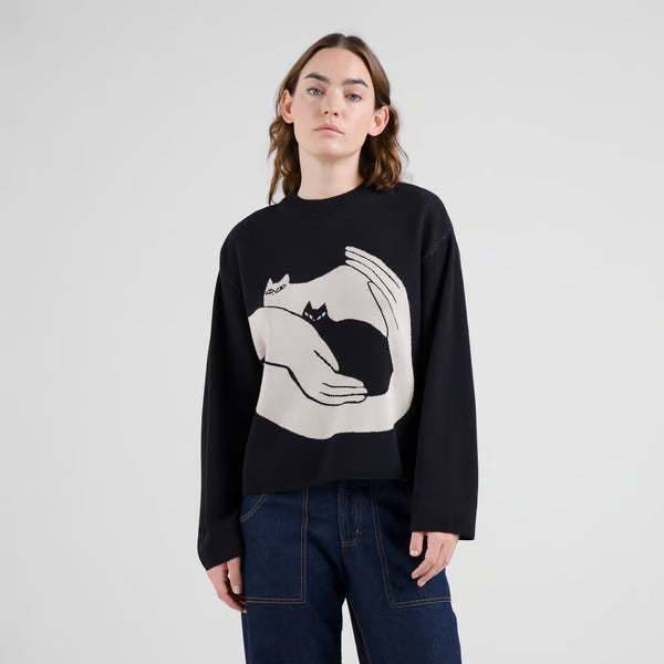 Limhamn Cat Sweater(black)