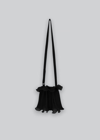 Jellyfish Pleated Bag Black