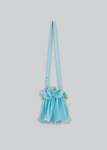 Jellyfish Pleated Bag Aqua