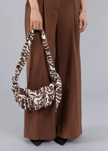 Animal Print Satin Bag