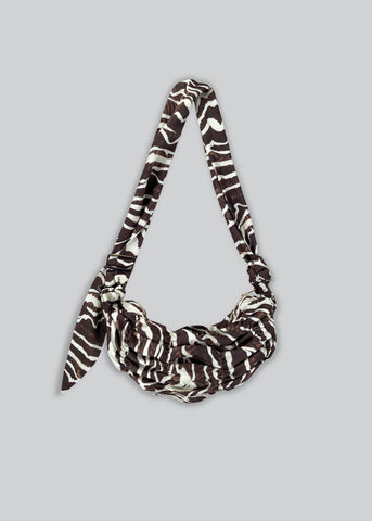 Animal Print Satin Bag