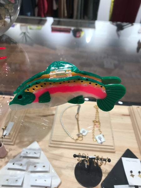 Green Fish Clip