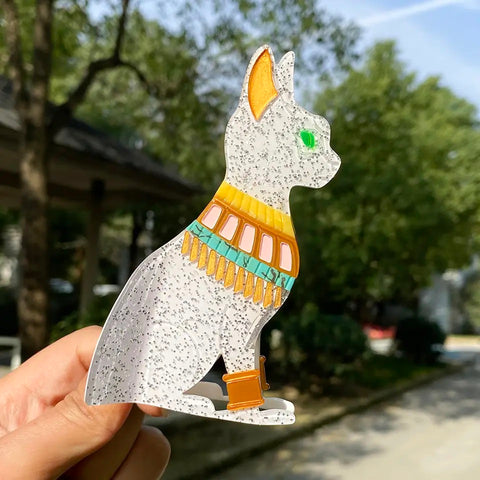 Egypt cat white Clip