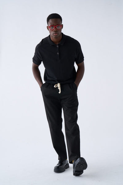 Pantalón worker Negro