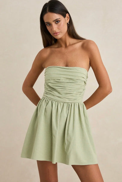 Mila Mini Dress Green