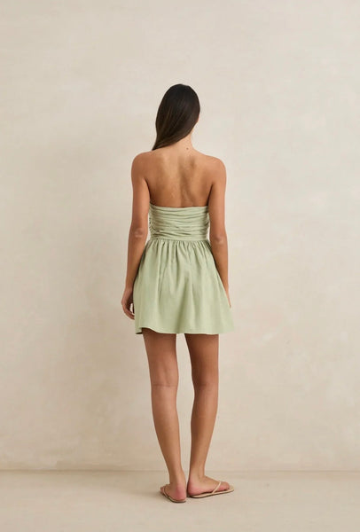 Mila Mini Dress Green