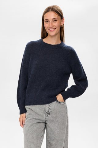 Nuriette Pullover (Dark Sapphire)