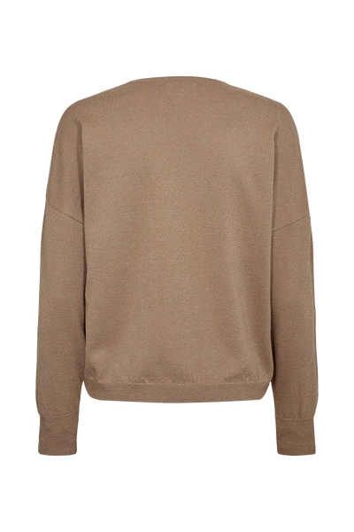 Nudayletta lurex gold jersey