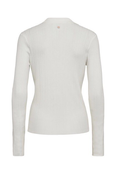 Nusebila Polo Blouse white