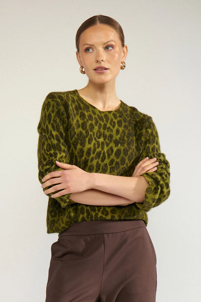 Nuriette Leo Pullover green