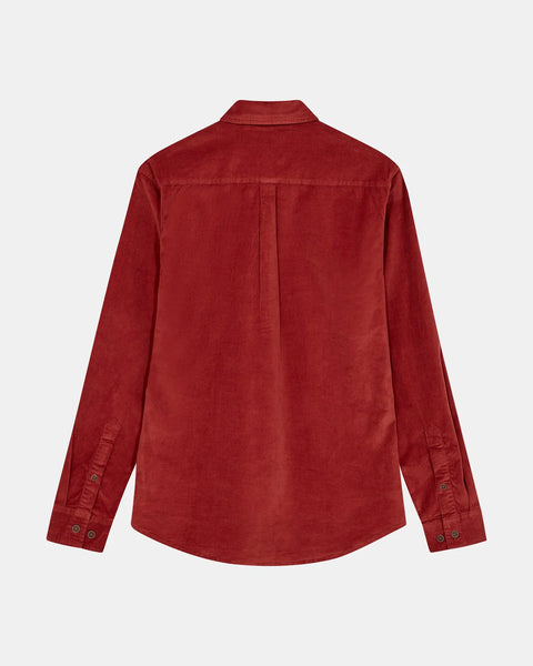 Akleif Cord Shirt (Chili oil)