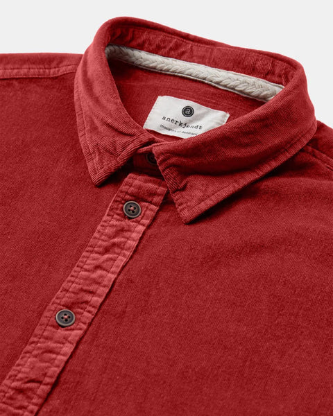 Akleif Cord Shirt (Chili oil)