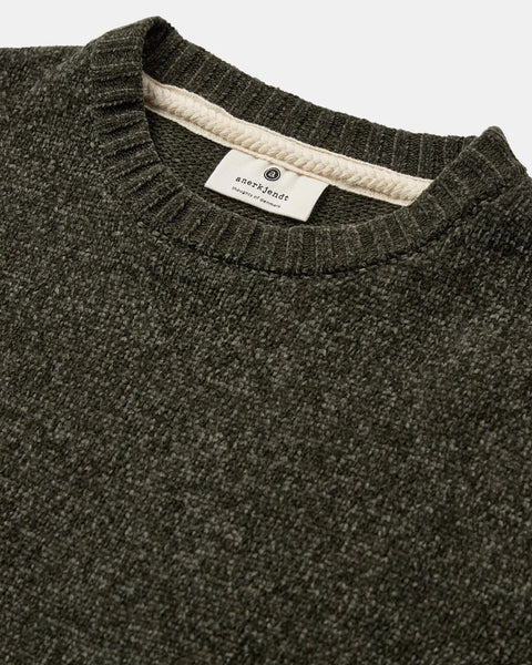 Aksune Chenille Knit (forest night)