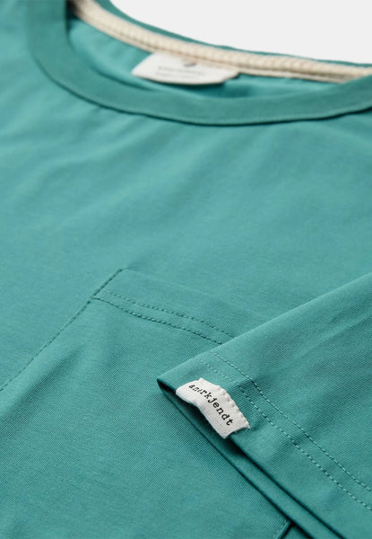 Akkikki pocket Tee (teal)