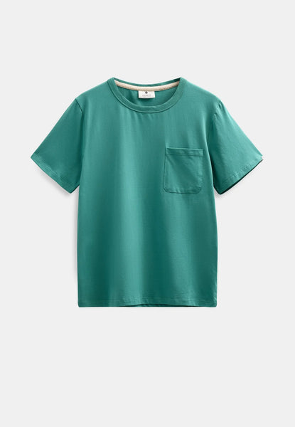 Akkikki pocket Tee (teal)
