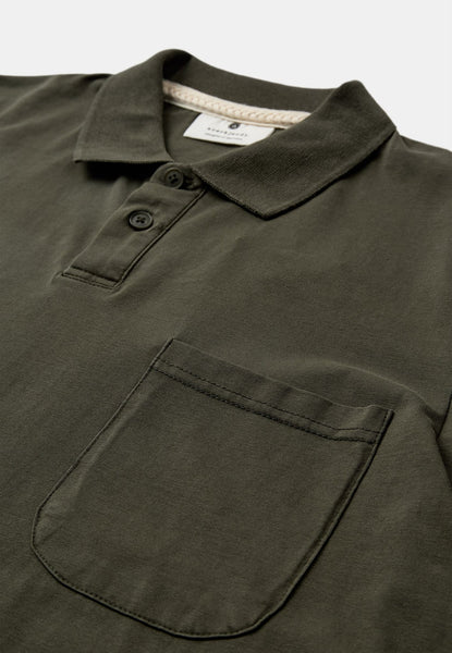 Akkikki Polo Tee (forest night)
