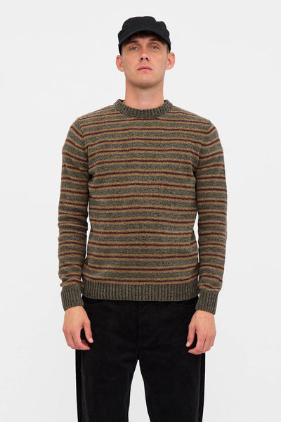 Aksune Chenille Knit (stripes)