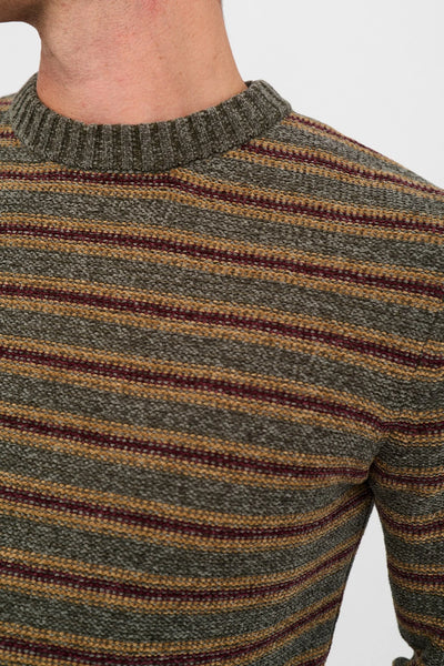 Aksune Chenille Knit (stripes)