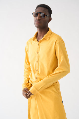 Camisa unisex amarilla