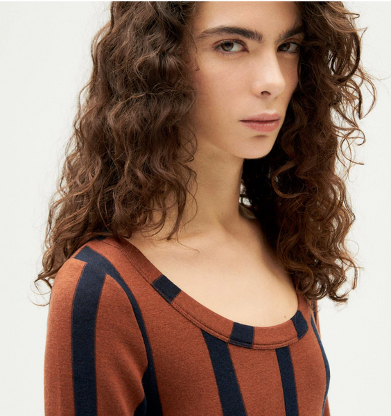 Toasted Navy Casilda Top