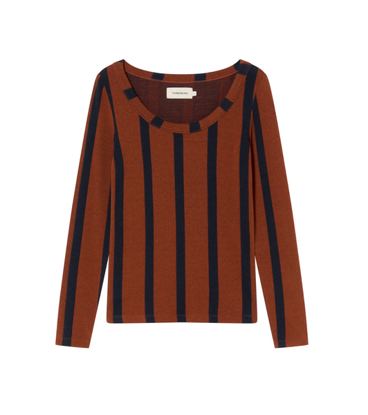 Toasted Navy Casilda Top