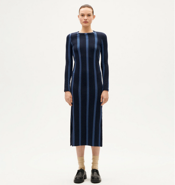 Navy Heitage Gina Dress