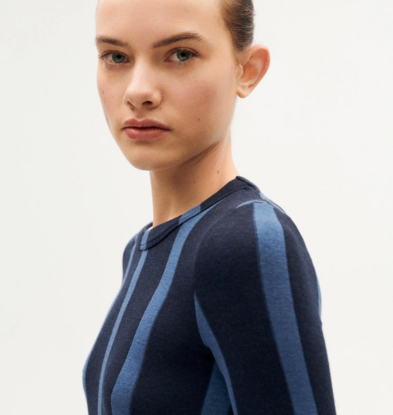 Navy Heitage Gina Dress