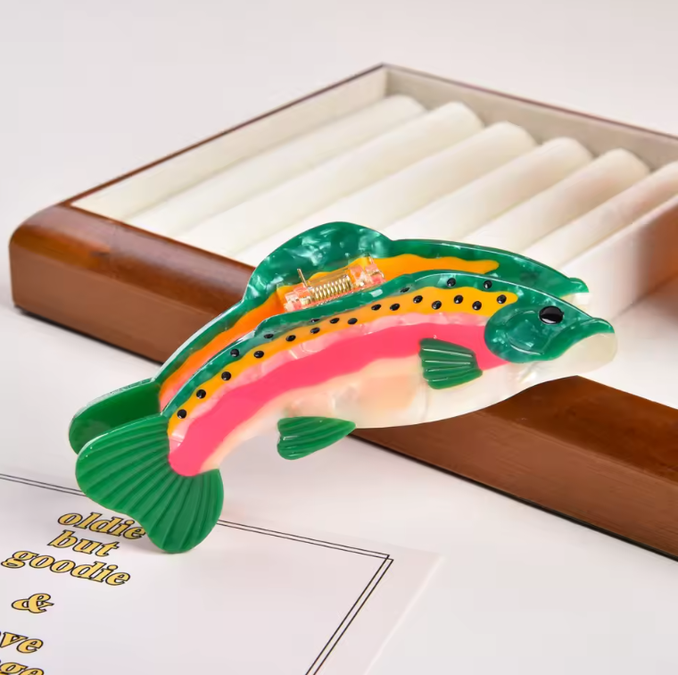 Green Fish Clip