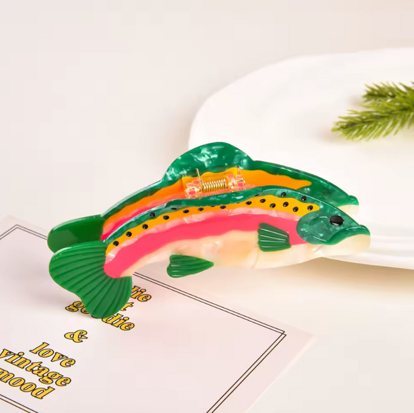 Green Fish Clip