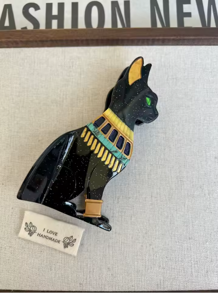Egypt cat black Clip