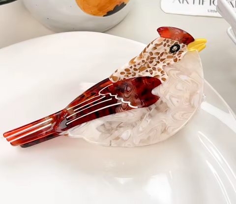 Brown Bird Clip