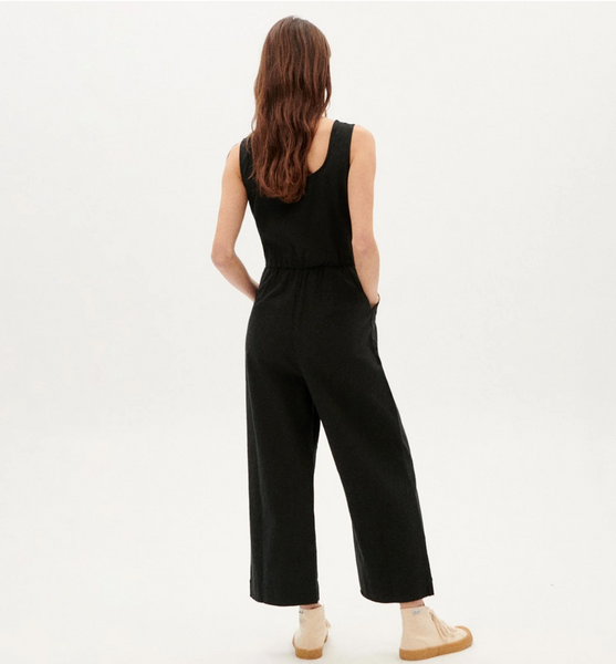 Black Rafflesia Jumpsuit