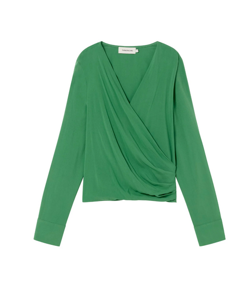 Green Dione Blouse