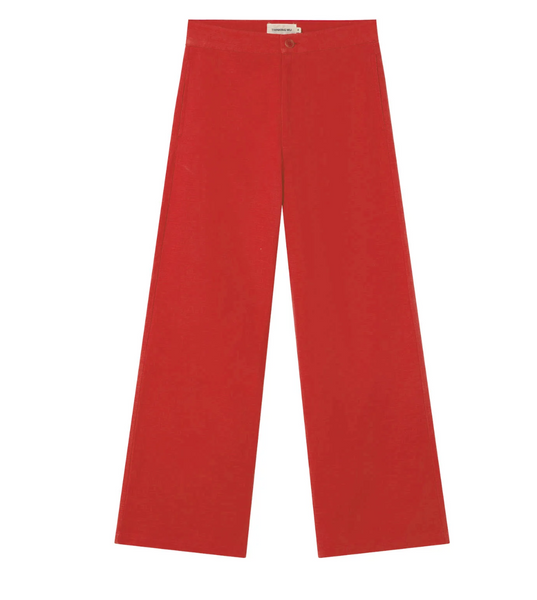 Red Fiery Karina Pants