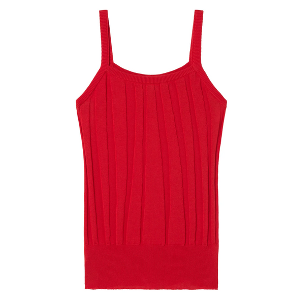 Fiery Red Nadine Top