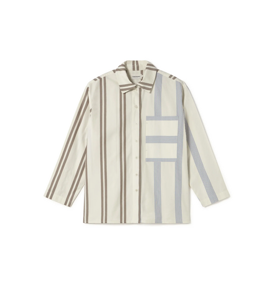 Poplin Stripes Marcelle Blouse