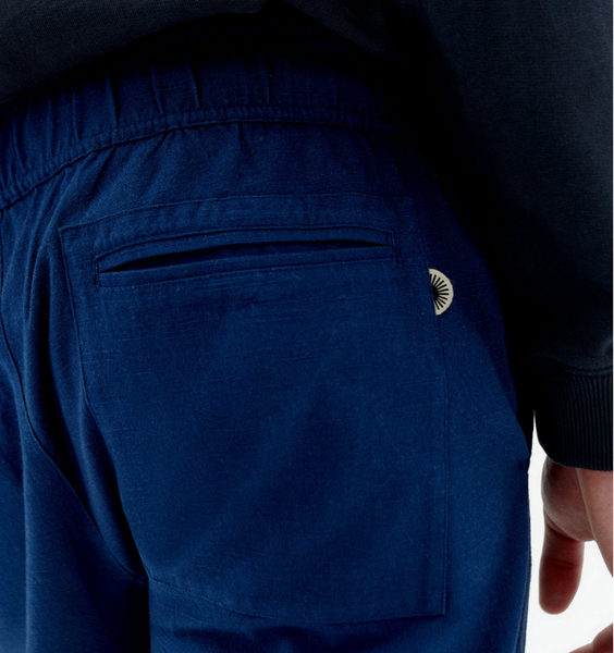 Blue Night Light Travel Pants
