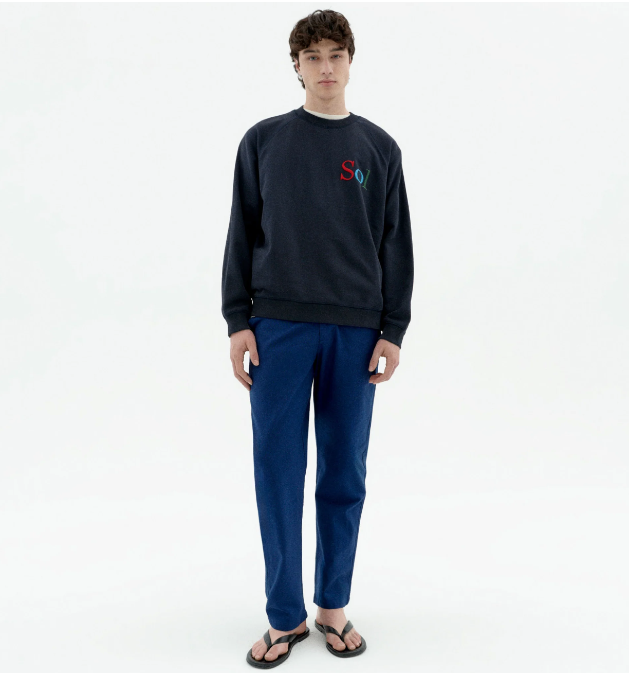 Blue Night Light Travel Pants