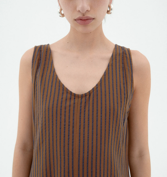 Brown Janis Jumpsuit