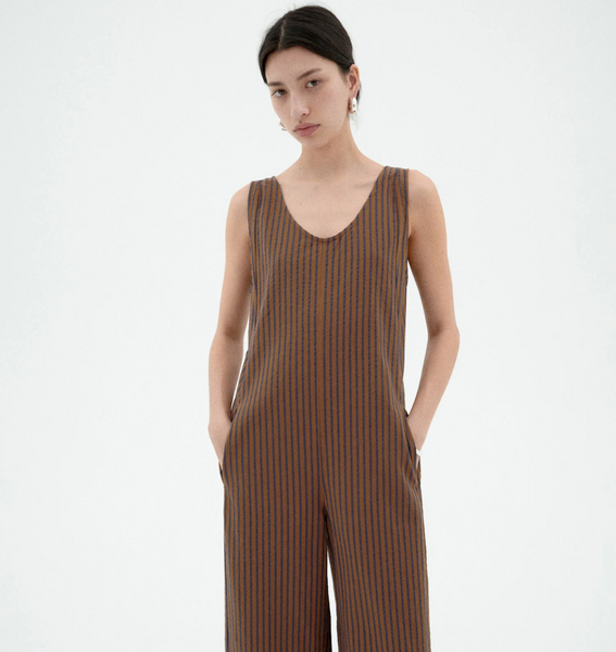 Brown Janis Jumpsuit