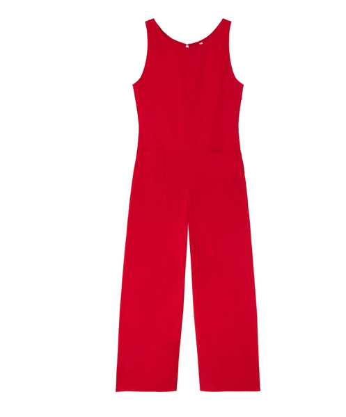 Red Adriana Jumpsuit
