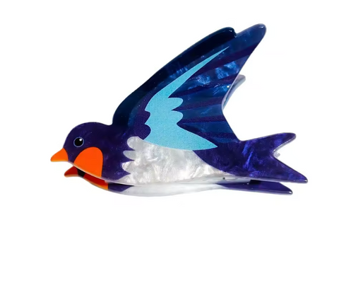 Blue Bird Clip