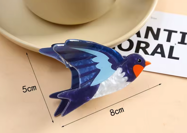 Blue Bird Clip