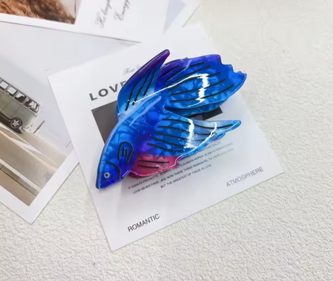 Blue Fish Clip