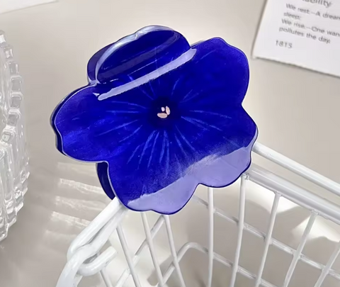 Blue Flor Clip