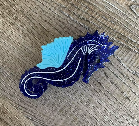 Blue Seahorse