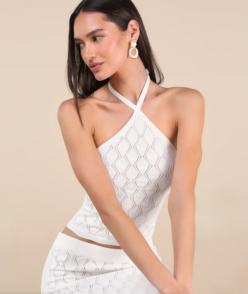 Daisy knit top
