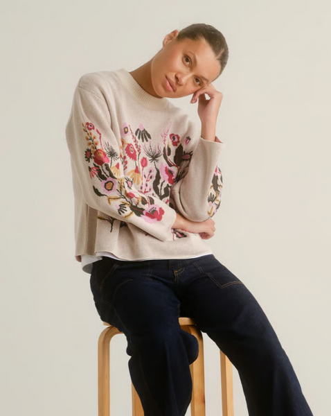 Limhamn Folk Flower Sweater